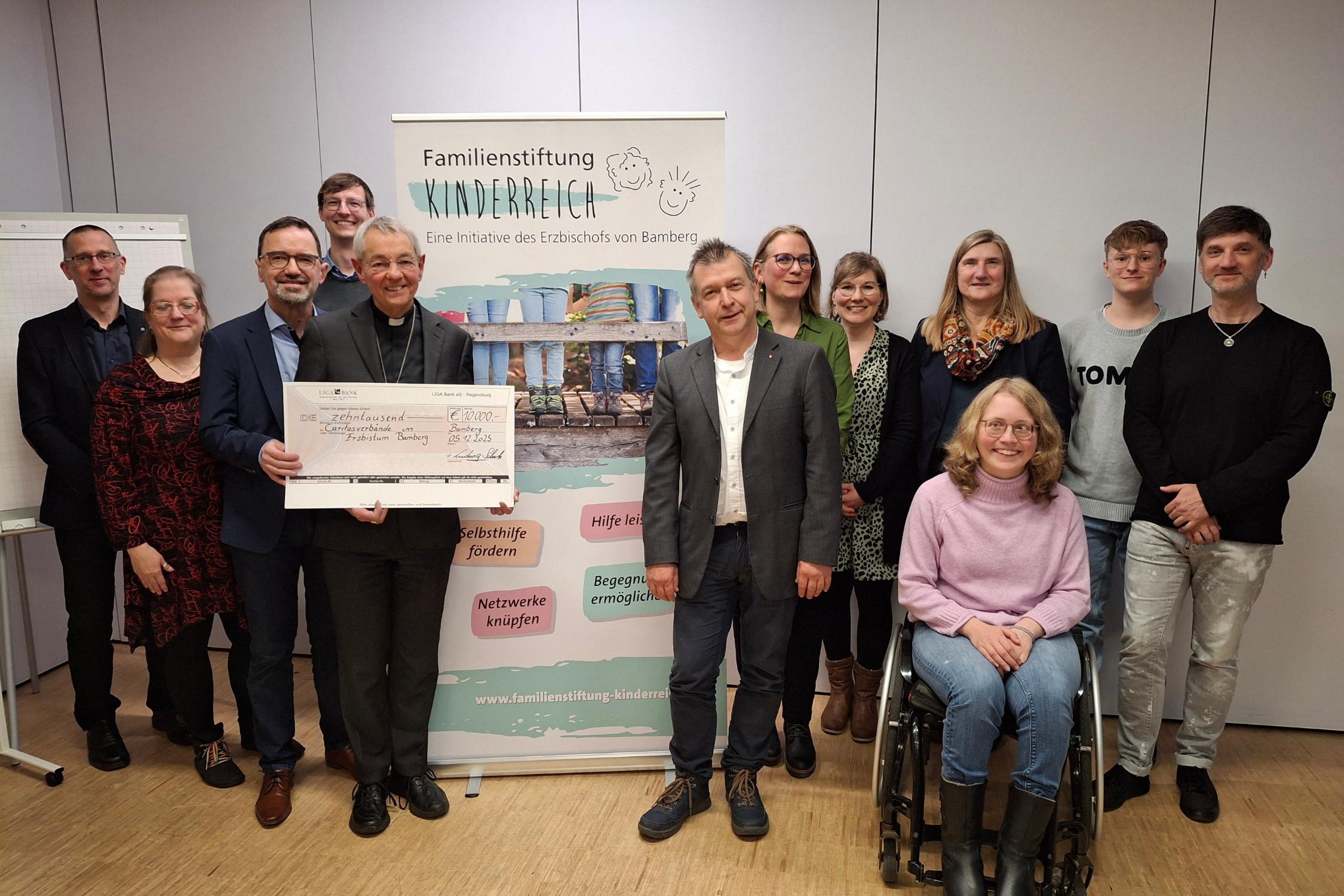 Auch in Ansbach konnte dank der Stiftung einer Familie geholfen werden.