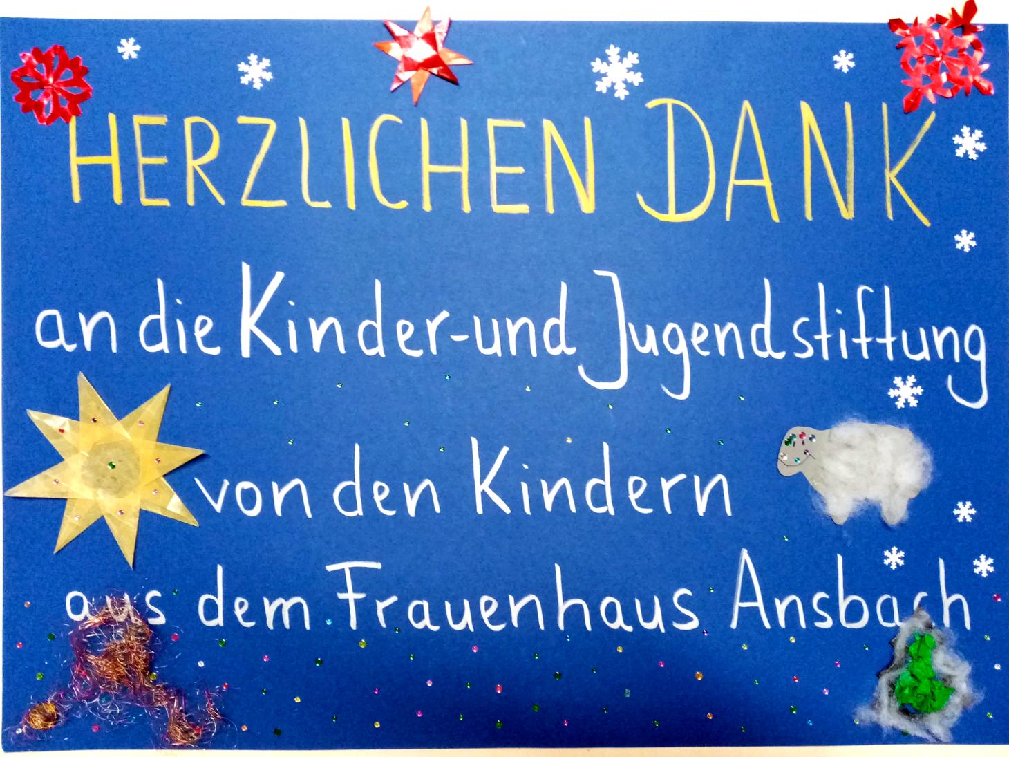 Liebes Team des Frauenhauses,