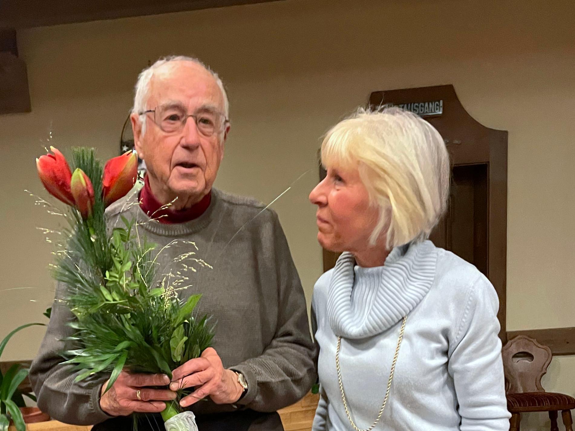 Abschied bei der Weihnachtsfeier