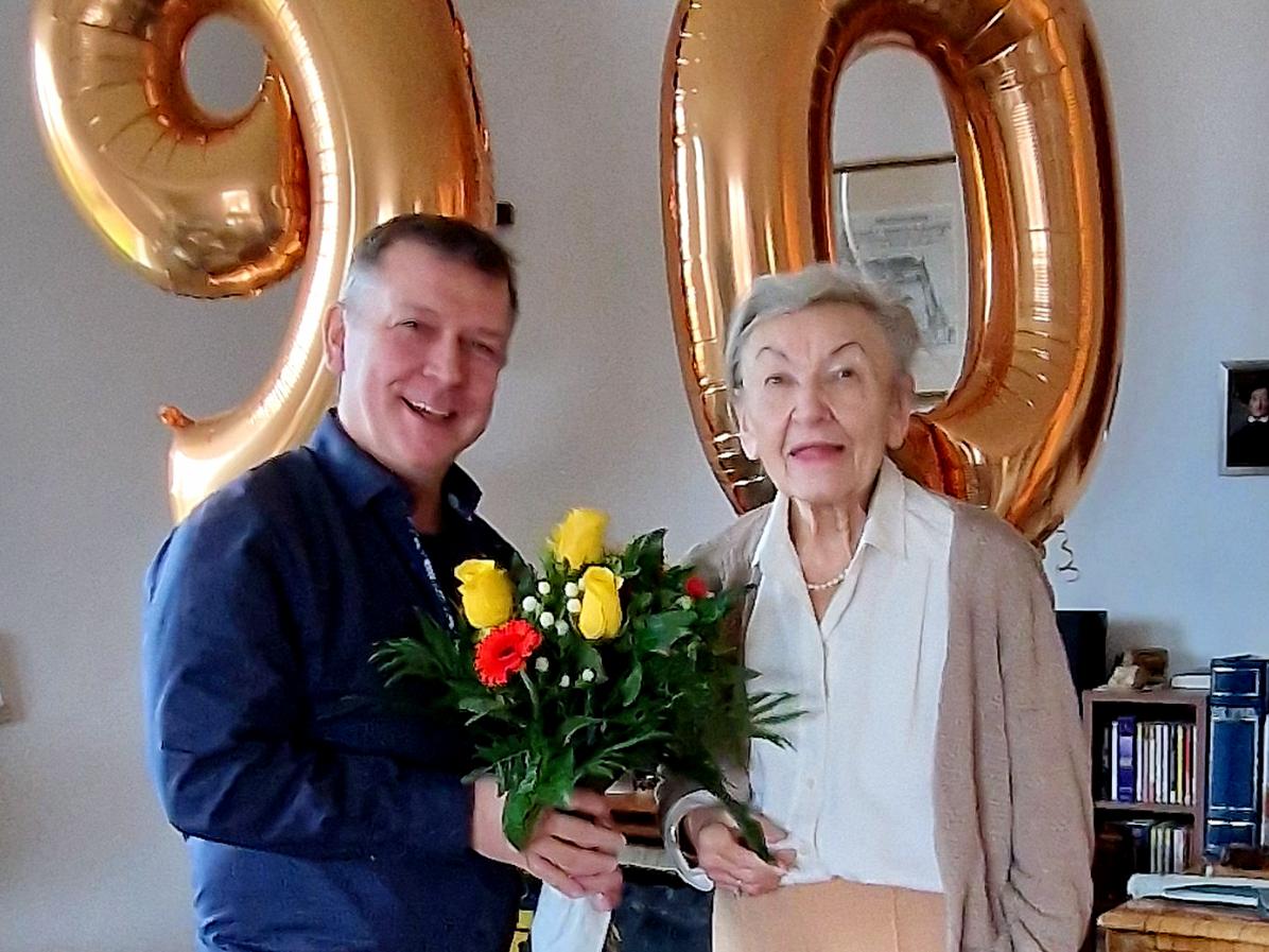 Unsere Ehrenvorsitzende feiert Geburtstag