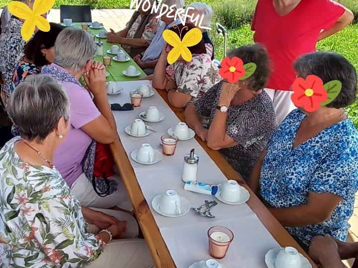 Kaffeeklatsch in der Tagespflege